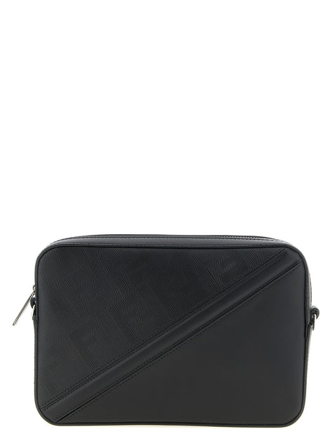 Fendi Black Viscose Shoulder Bag