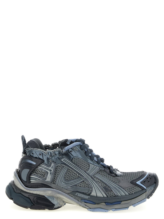 Balenciaga Runner Gray Polyethylene Athletic Sneakers