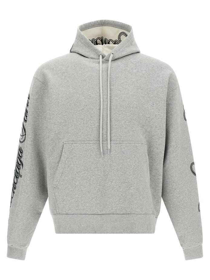 Balenciaga Gray Cotton Sweatshirt