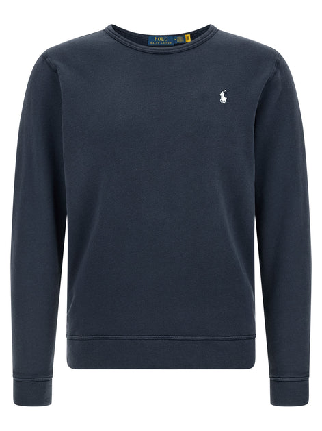 Polo Ralph Lauren Blue Cotton Sweatshirt