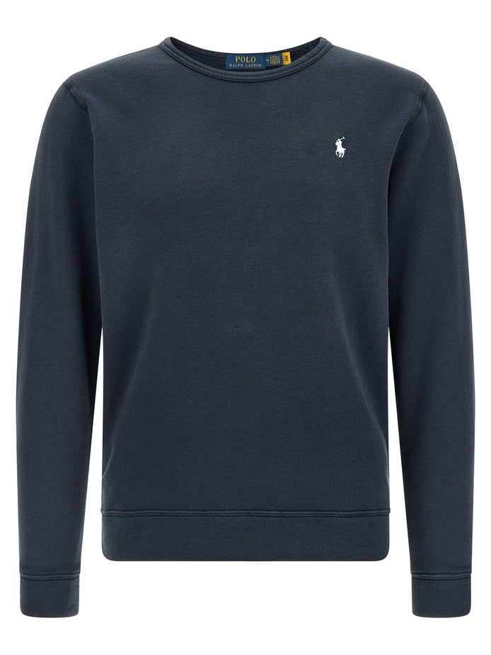 Polo Ralph Lauren Blue Cotton Sweatshirt