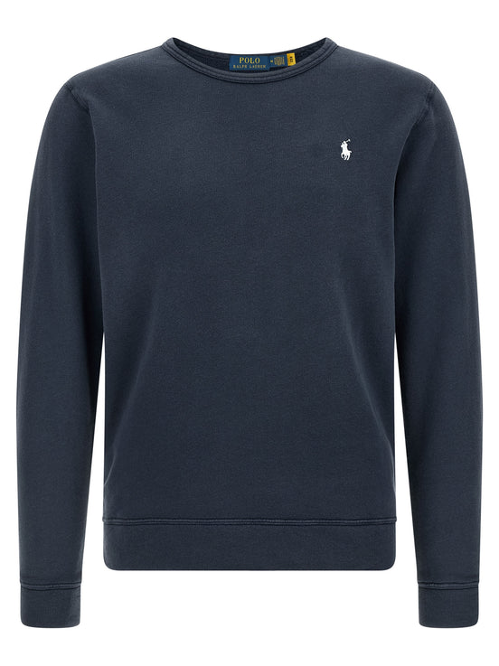 Polo Ralph Lauren Blue Cotton Sweatshirt
