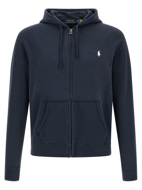 Polo Ralph Lauren Blue Cotton Sweatshirt