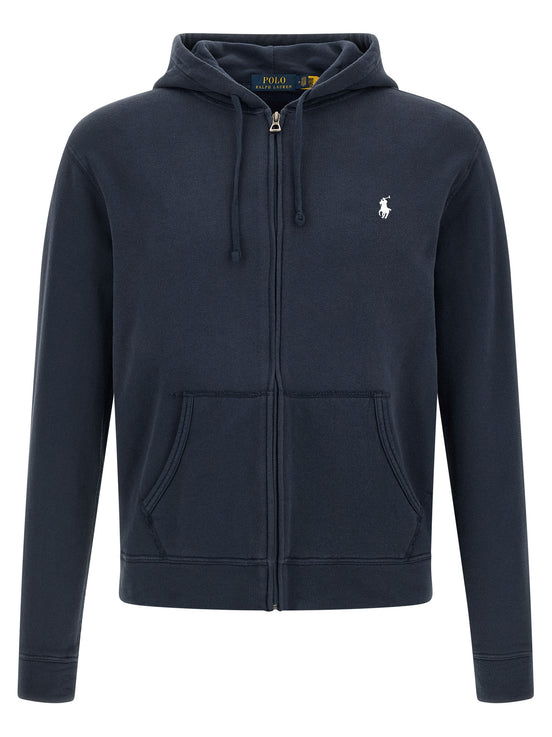 Polo Ralph Lauren Blue Cotton Sweatshirt