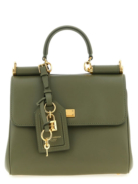 Dolce & Gabbana Bicolor Calfskin Handbag