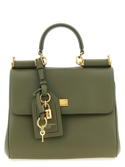 Dolce & Gabbana My Sicily small Green Calfskin Handbag