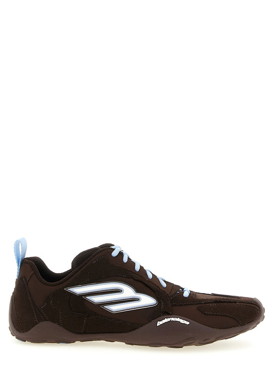 Balenciaga Monday Ultra Brown Polyester Athletic Sneakers