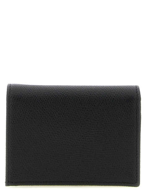 Valentino Garavani Black Calfskin Cardholder