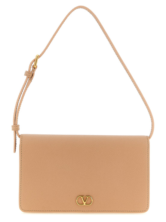 Valentino Garavani Multicolor Calfskin Shoulder Bag