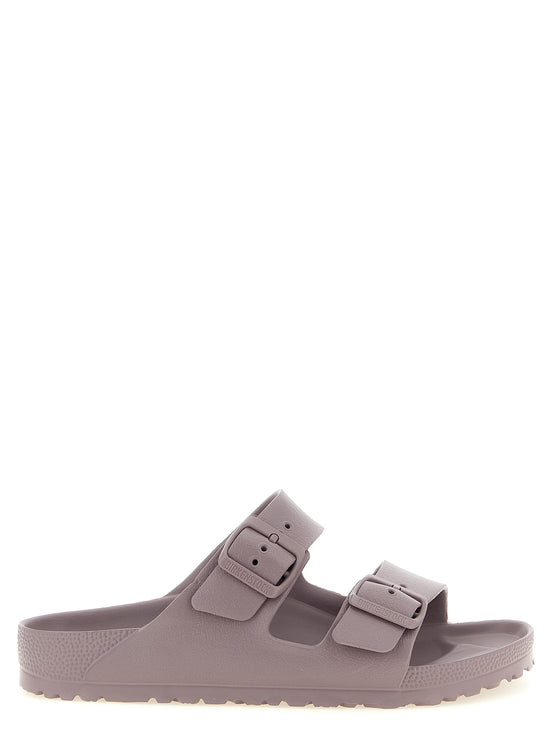 Birkenstock Purple Synthetic Flat Sandals