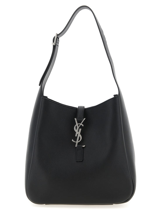 Saint Laurent  Le 5 à 7 Supple smallBlack Calfskin Shoulder Bag