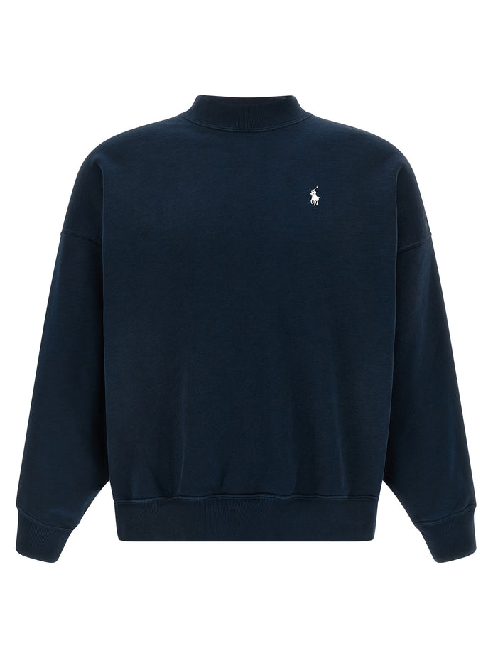 Polo Ralph Lauren Blue Cotton Sweatshirt