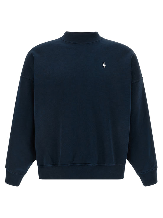 Polo Ralph Lauren Blue Cotton Sweatshirt