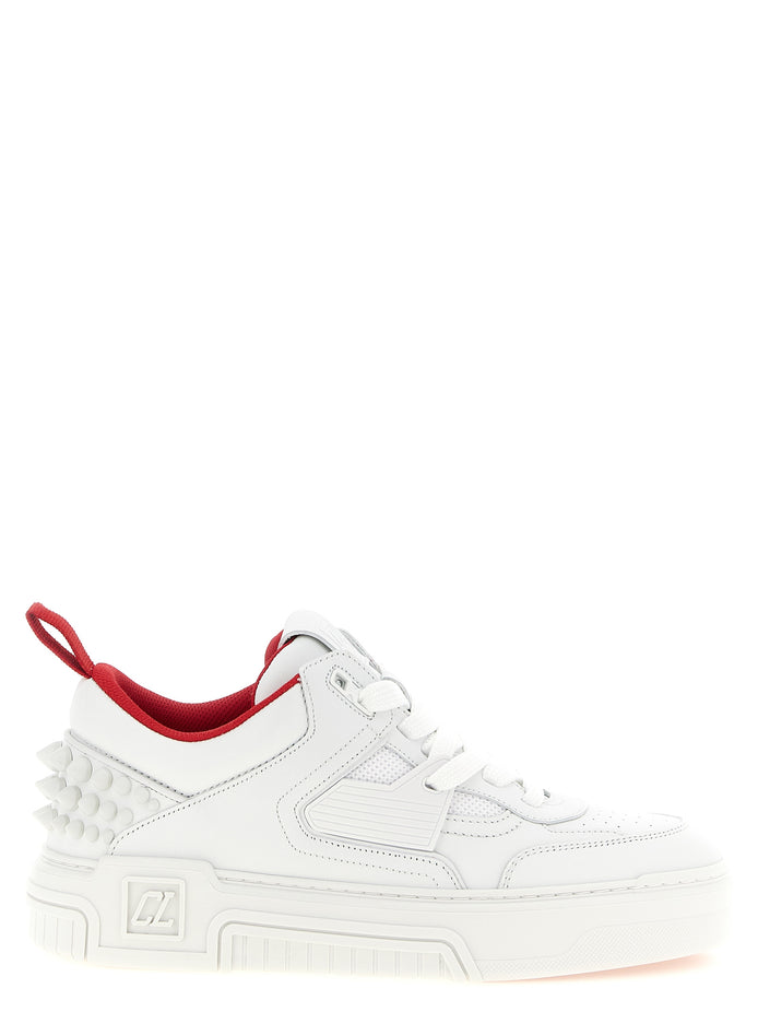 Christian Louboutin White Calfskin Athletic Sneakers