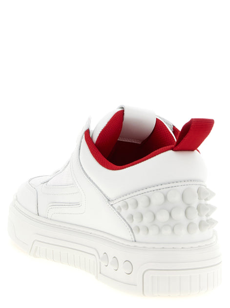 Christian Louboutin White Calfskin Athletic Sneakers