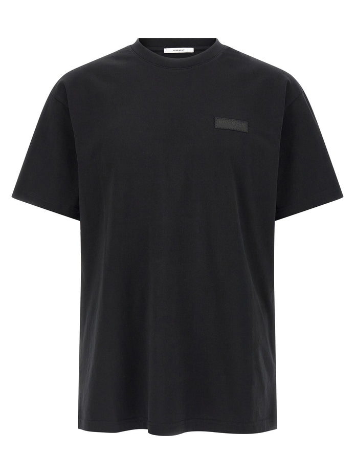 Givenchy Black Cotton T-Shirt