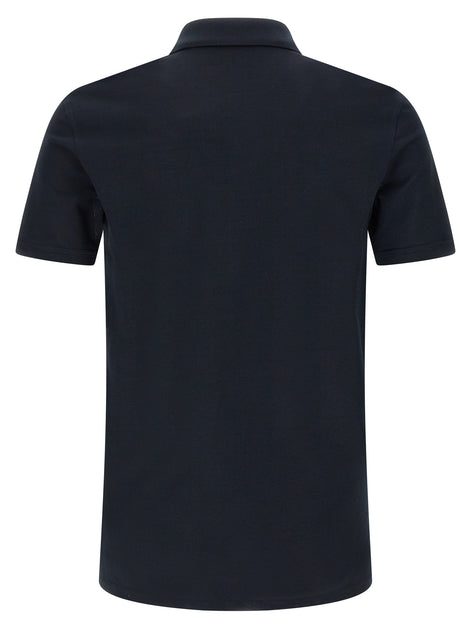 Givenchy Blue Cotton Polo Shirt