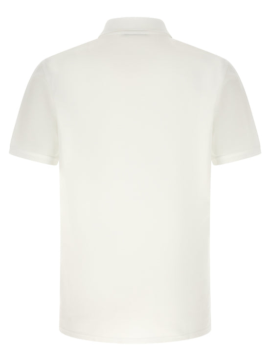 Givenchy White Cotton Polo Shirt