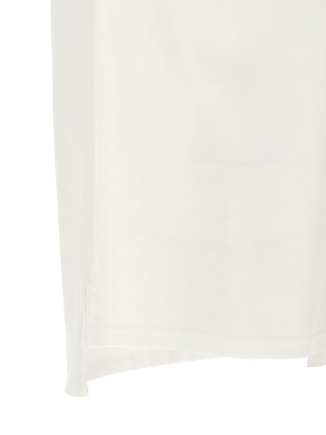 Givenchy White Cotton Polo Shirt