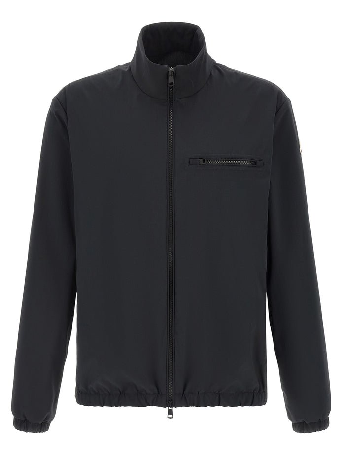 Moncler Black Polyester Shell Jacket
