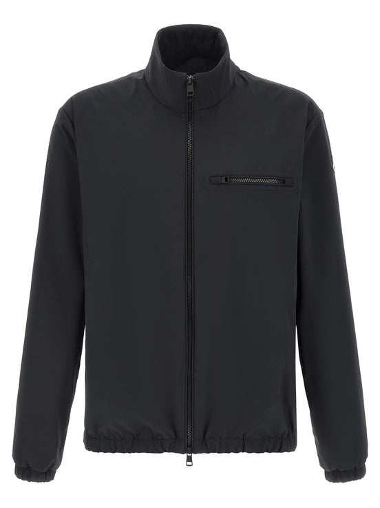 Moncler Black Polyester Shell Jacket