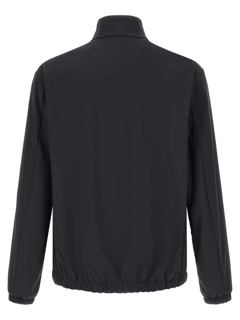 Moncler Black Polyester Shell Jacket