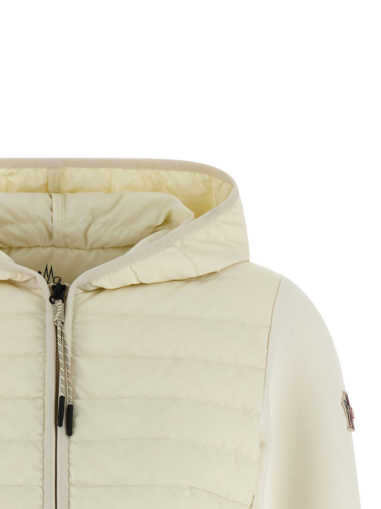 Moncler Grenoble White Polyamide Sweatshirt