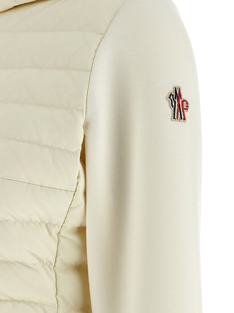 Moncler Grenoble White Polyamide Sweatshirt