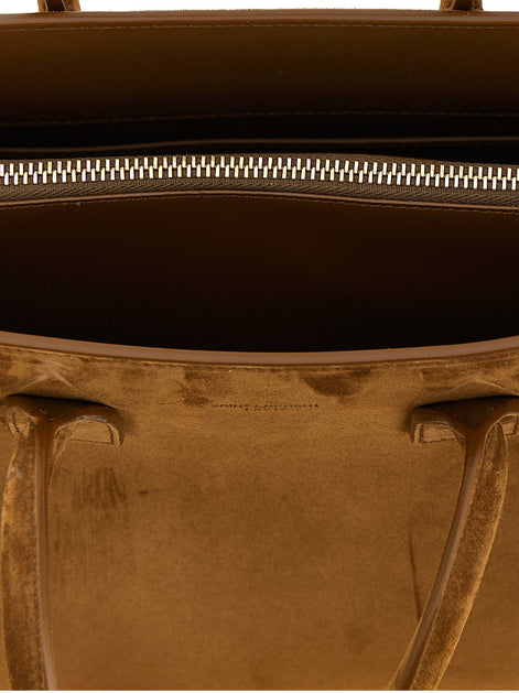 Saint Laurent Brown Calfskin Handbag