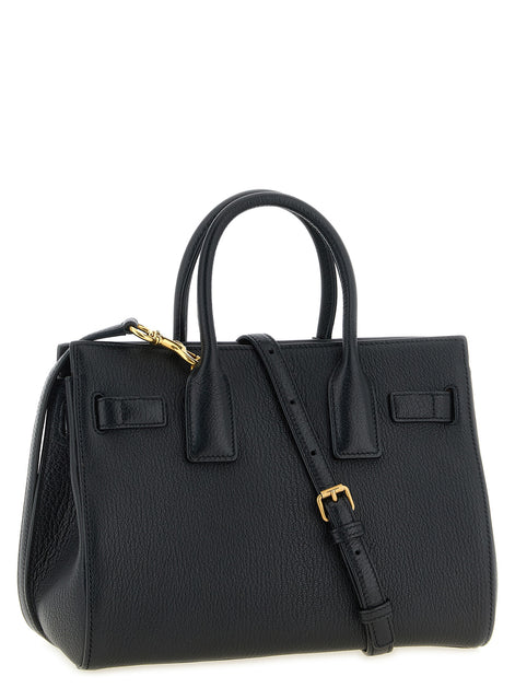 Saint Laurent Black Goatskin Handbag