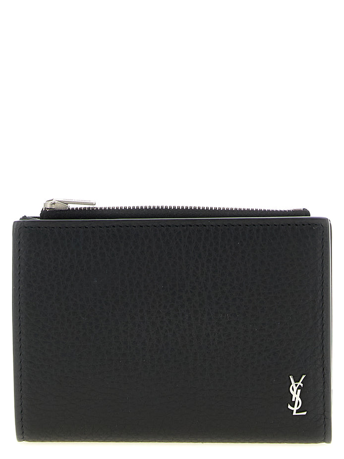 Saint Laurent Black Calfskin Wallet