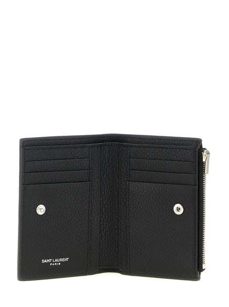 Saint Laurent Black Calfskin Wallet