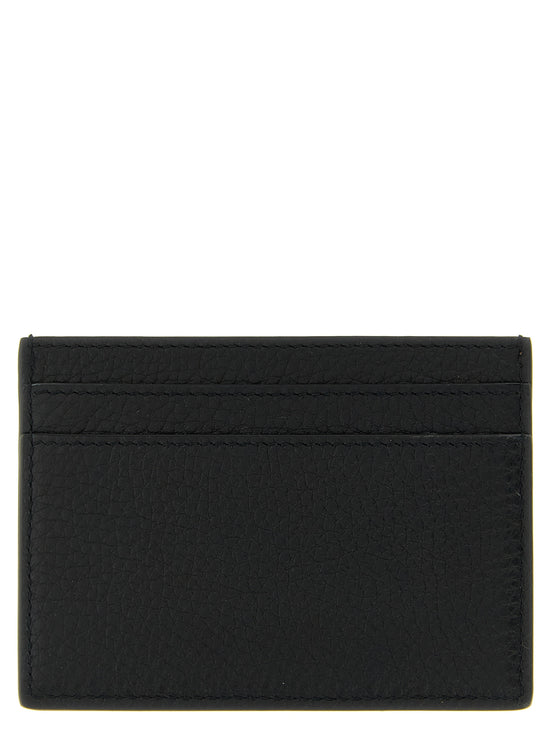 Saint Laurent Black Calfskin Cardholder