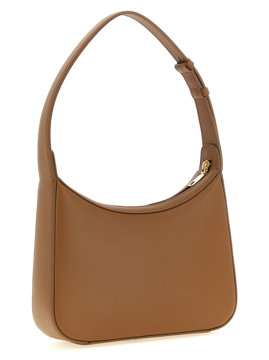 Dolce & Gabbana 3.5 Brown Calfskin Shoulder Bag