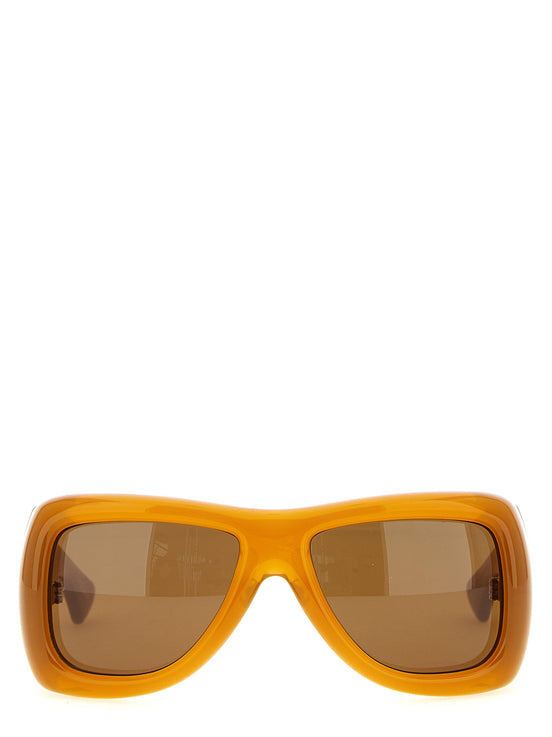 Saint Laurent Orange Acetate Sunglasses
