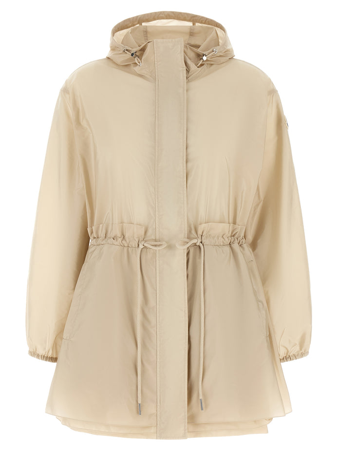 Moncler Beige Polyamide Shell Jacket