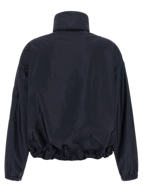 Moncler Blue Polyamide Shell Jacket