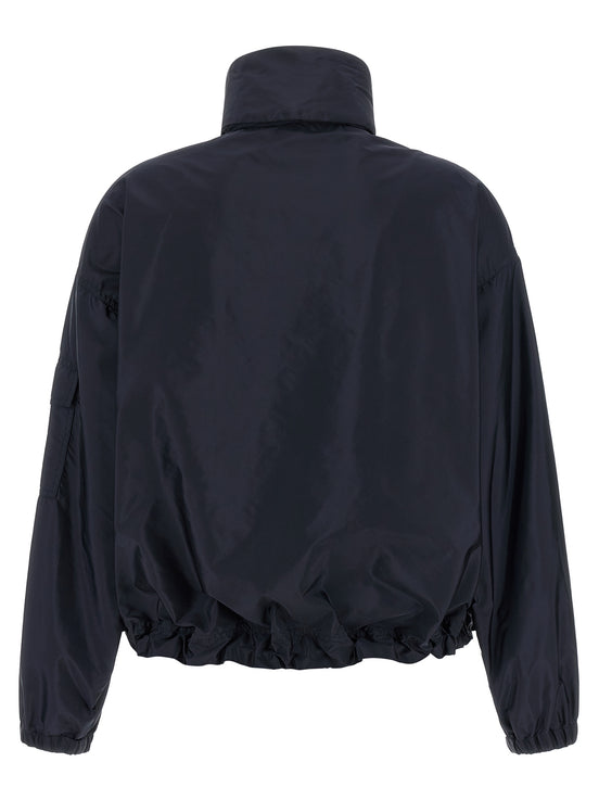 Moncler Blue Polyamide Shell Jacket