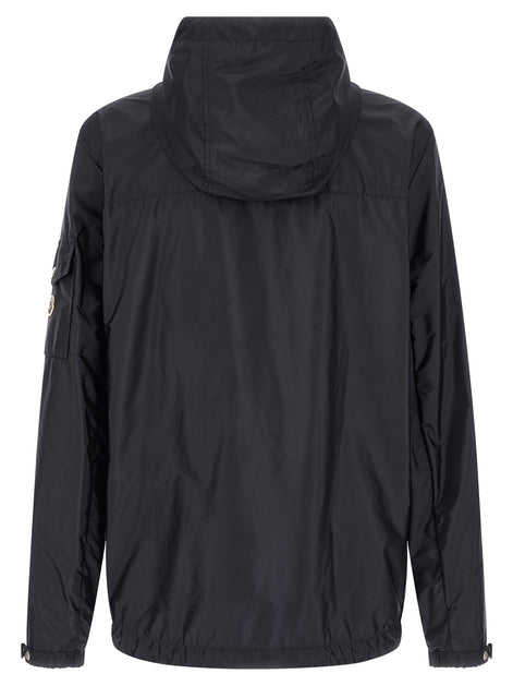 Moncler Blue Polyamide Shell Jacket