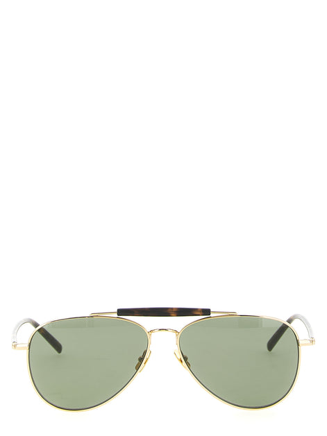 Saint Laurent Multicolor Acetate Sunglasses