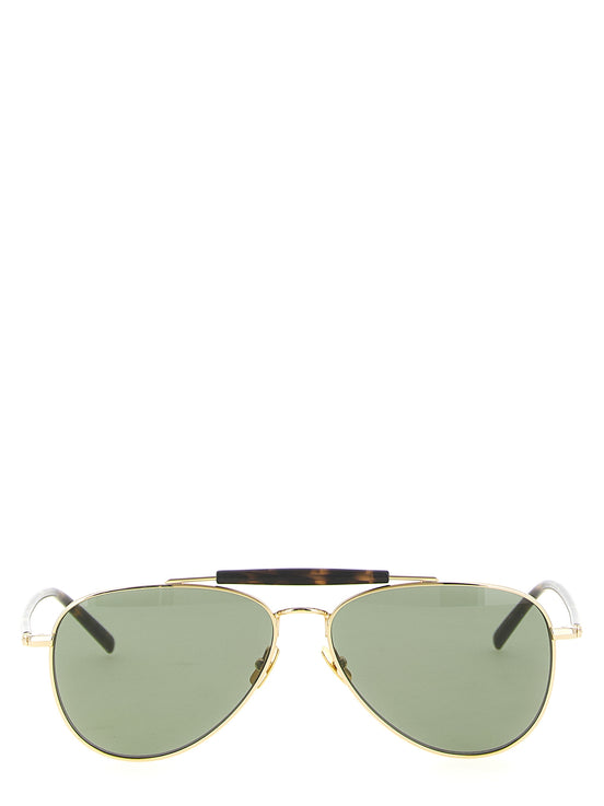 Saint Laurent Multicolor Acetate Sunglasses