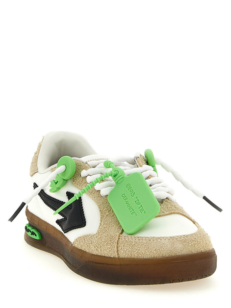 Off-White Multicolor Nylon Athletic Sneakers