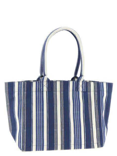 Isabel Marant Blue Cotton Tote Bag