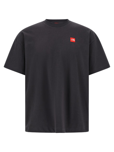The North Face Gray Cotton T-Shirt