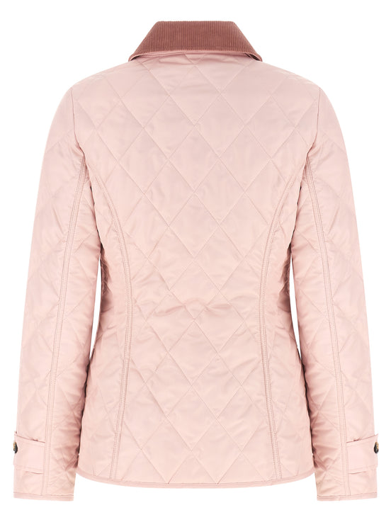 Burberry Multicolor Polyester Shell Jacket