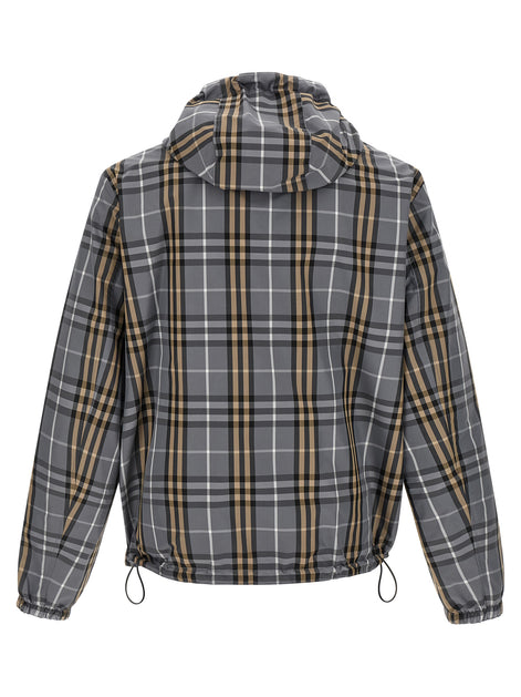 Burberry Multicolor Polyester Shell Jacket