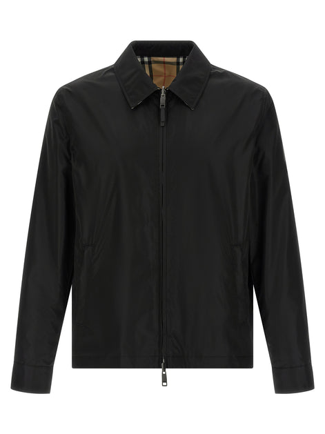 Burberry Black Polyamide Shell Jacket