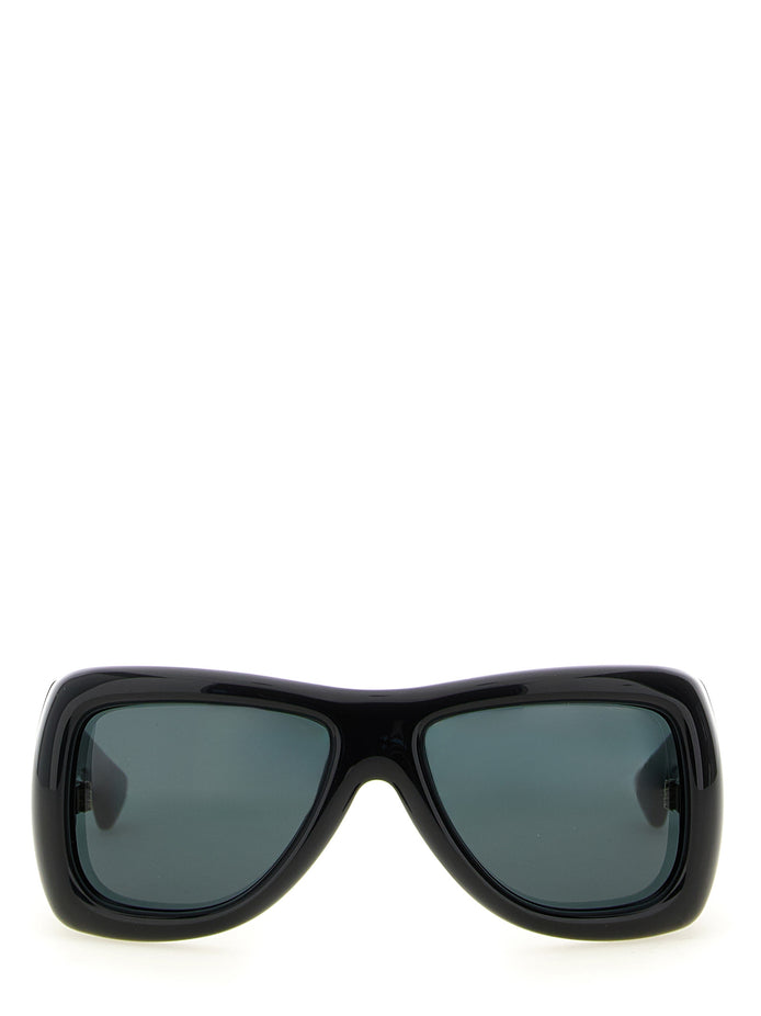 Saint Laurent Black Acetate Sunglasses