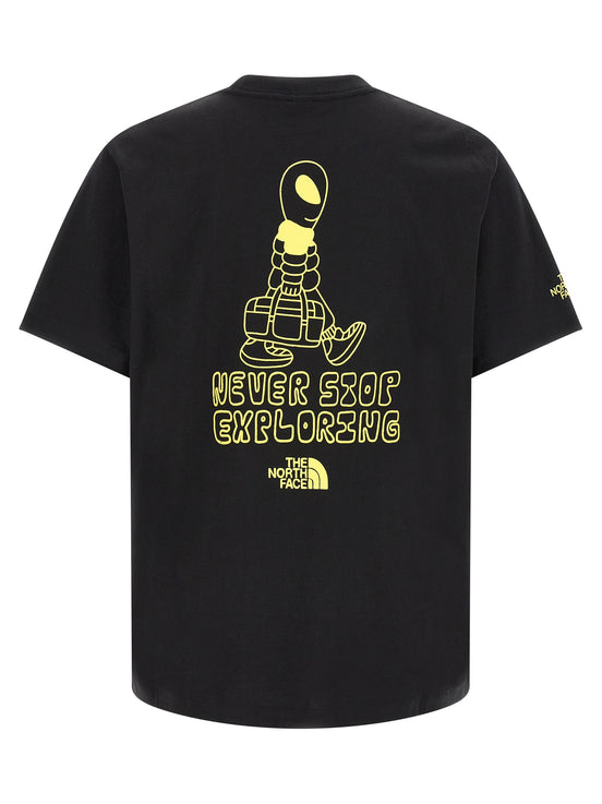 The North Face Black Cotton T-Shirt