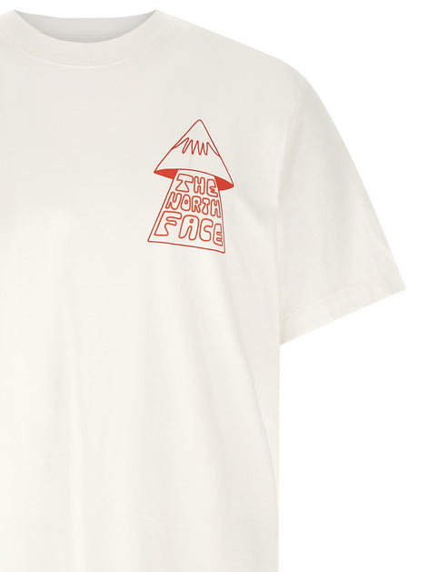 The North Face White Cotton T-Shirt